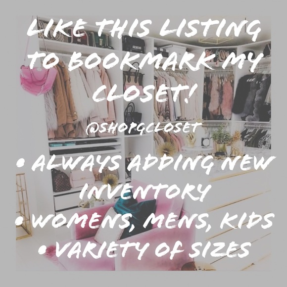 Bookmark My Closet! 🛍 - Picture 1 of 1